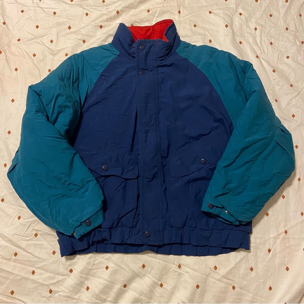 Vintage Puffer Windbreaker Jacket